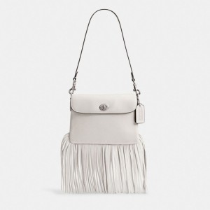 Coach 1964 Fringe Bag Zilver | COH865202