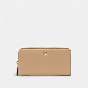 Coach Accordion Zip Wallet Bruin | COH865500