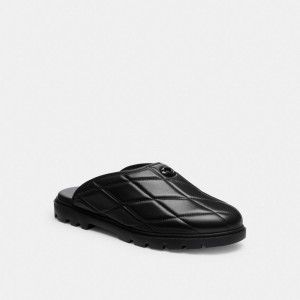 Coach Alyssa Clog With Quilting Zwart | COH865766