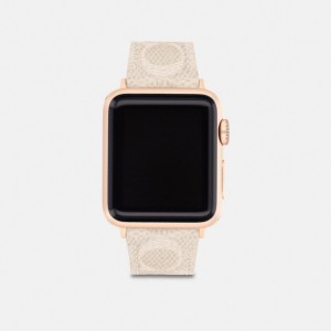 Coach Apple Watch® Strap, 38 Mm And 40 Mm Bruin | COH866252