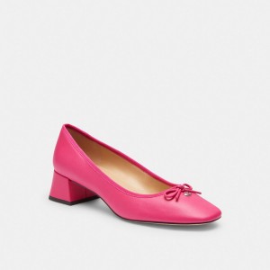 Coach Ava Ballet Pump Roze | COH865730