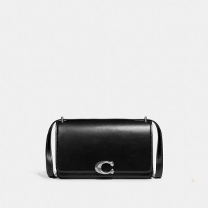 Coach Bandit Shoulder Bag Zilver Zwart | COH865223