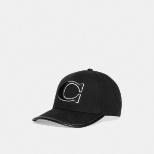 Coach Baseball Hat Zwart | COH867034