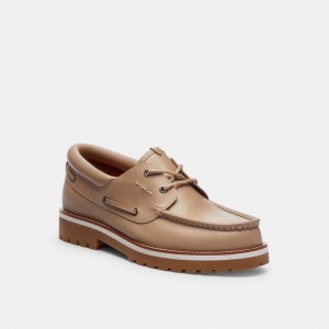 Coach Benson Boat Shoe Grijs Bruin | COH866831
