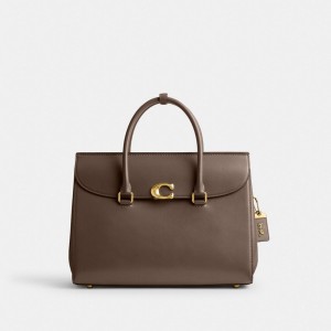 Coach Broome Carryall Bag 36 Donkergrijs | COH865131