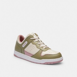 Coach C201 Low Top Sneaker Lichtroze | COH865841