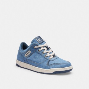 Coach C201 Sneaker Indigo Blauw | COH866809