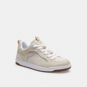 Coach C203 Sneaker In Signature Canvas Wit | COH866785