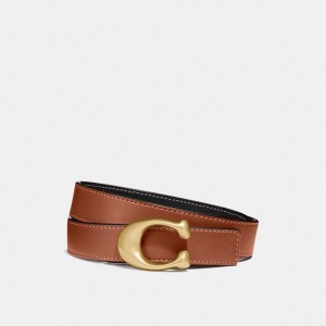 Coach C Hardware Reversible Belt, 25 Mm Zwart | COH866311