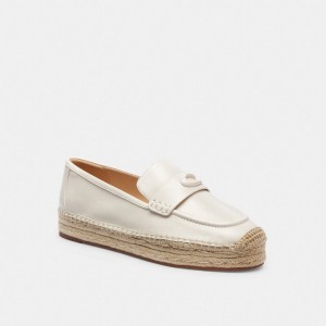 Coach Camilla Espadrille Wit | COH865788