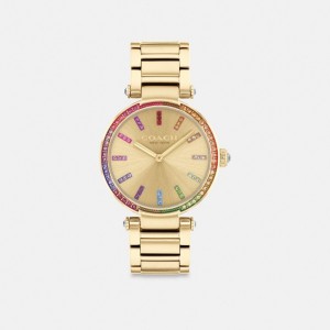 Coach Cary Watch, 34 Mm Goud | COH866283
