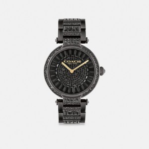 Coach Cary Watch, 34 Mm Zwart | COH866301