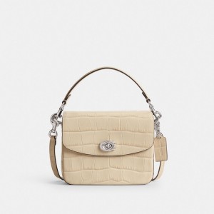 Coach Cassie Crossbody Bag 19 Zilver Wit | COH865390