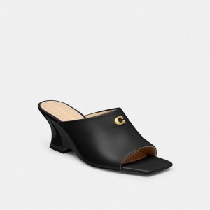 Coach Celeste Wedge Zwart | COH865735
