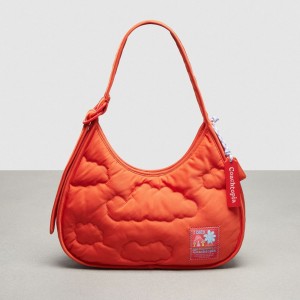 Coach Coachtopia Loop Ergo Bag With Cloud Quilting Oranje | COH865125