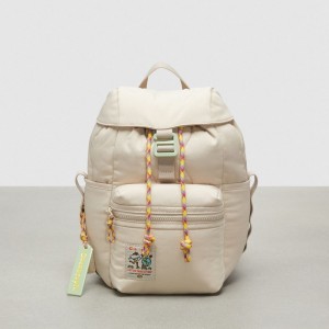 Coach Coachtopia Loop Mini Backpack Beige | COH865452