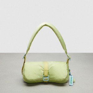 Coach Coachtopia Loop Puffy Wavy Dinky Bag Lichtgroen | COH865245