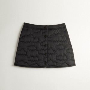 Coach Coachtopia Loop Quilted Cloud Skirt Zwart | COH866025