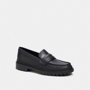 Coach Cooper Loafer Zwart | COH866829