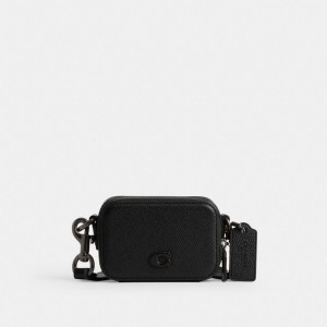 Coach Crossbody Pouch Zwart | COH865279