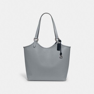 Coach Day Tote Bag Zilver Grijs Blauw | COH865051