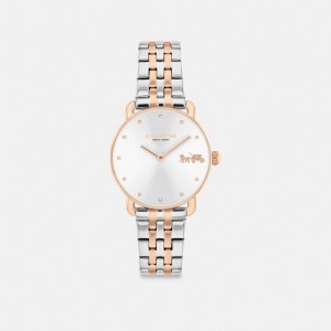Coach Elliot Watch, 28 Mm Goud Zilver | COH866305