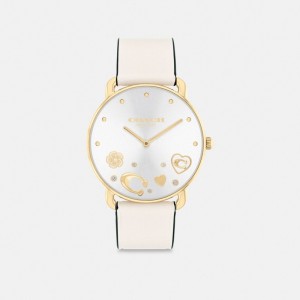 Coach Elliot Watch, 36 Mm Wit | COH866258