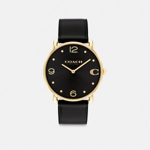 Coach Elliot Watch, 36 Mm Zwart | COH866964