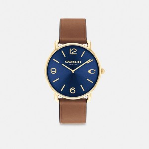 Coach Elliot Watch, 41 Mm Donkerblauw | COH866975