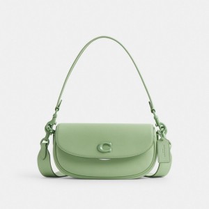 Coach Emmy Saddle Bag 23 Zilver | COH865227