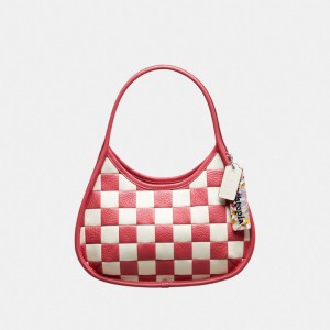Coach Ergo Bag In Checkerboard Patchwork Upcrafted Leather Roze | COH865115