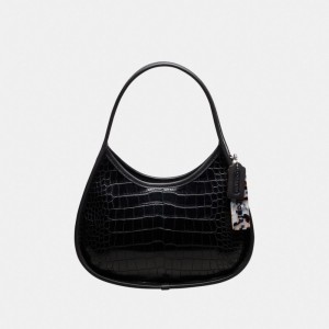 Coach Ergo Bag In Croc Embossed Coachtopia Leather Wit | COH865153