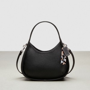 Coach Ergo Bag With Crossbody Strap In Pebbled Coachtopia Leather Zwart | COH864919