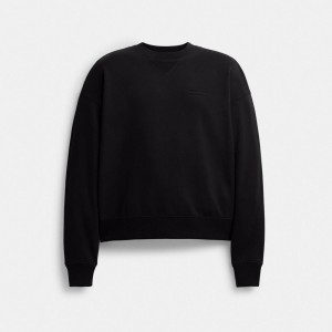 Coach Essential Crewneck Zwart | COH866882
