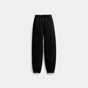Coach Essential Solid Joggers Zwart | COH866027