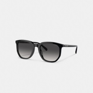 Coach Geometric Square Sunglasses Zwart | COH867071