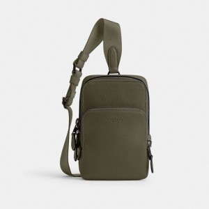 Coach Gotham Sling Pack 13 Groen | COH866561