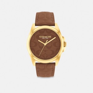Coach Greyson Watch, 36 Mm Bruin | COH866294