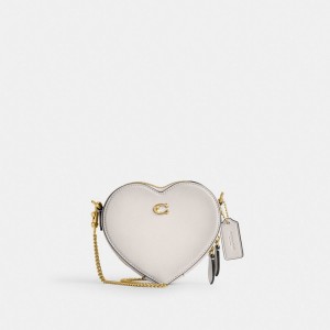 Coach Heart Crossbody Bag 14 Wit | COH865430