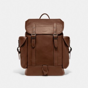 Coach Hitch Backpack Chocola | COH866487