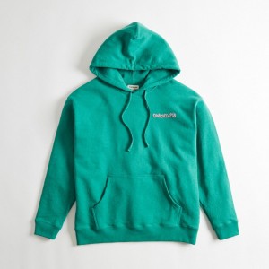 Coach Hoodie In 100% Recycled Cotton: This Is Coachtopia Groen Gekleurd | COH866896