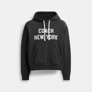 Coach Hoodie Sweatshirt Zwart | COH866905