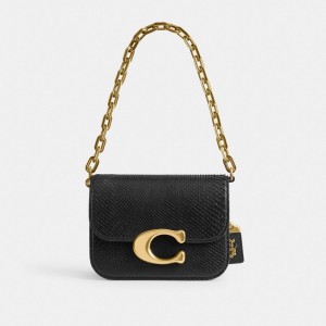 Coach Idol Bag In Python Zwart | COH864869