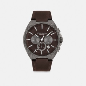Coach Jackson Watch, 45 Mm Bruin | COH866985