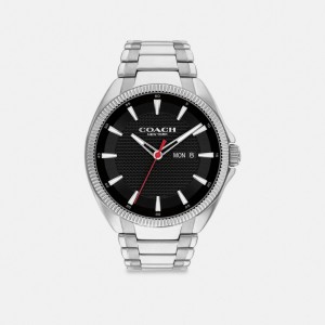 Coach Jackson Watch, 45 Mm Grijs | COH866991