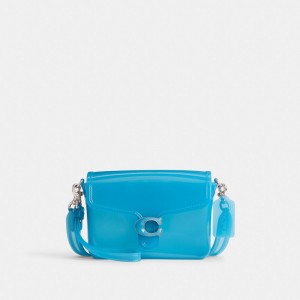 Coach Jelly Tabby Bag Zilver Blauw | COH865424