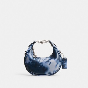 Coach Jonie Bag With Tie Dye Print Zilver Donkerblauw | COH865394