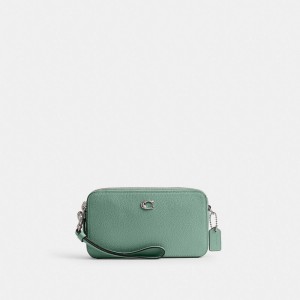 Coach Kira Crossbody Bag Zilver Turquoise | COH865204
