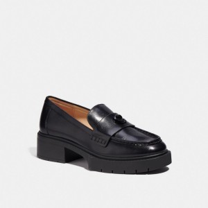 Coach Leah Loafer Zwart | COH865798