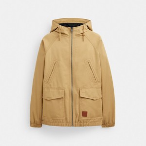 Coach Lightweight Parka Khaki | COH866871